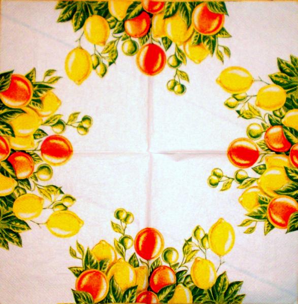 009 Lemons,  Oranges - 3-ply